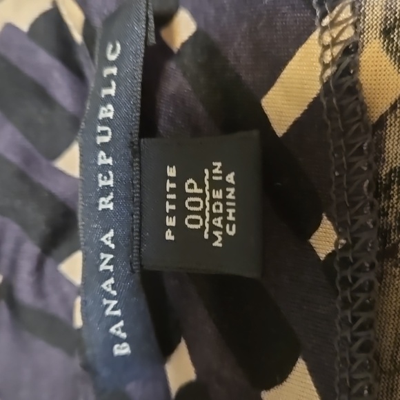 Banana Republic Black Cap Sleeve Mini Dress. Size 00Petite - Picture 8 of 9